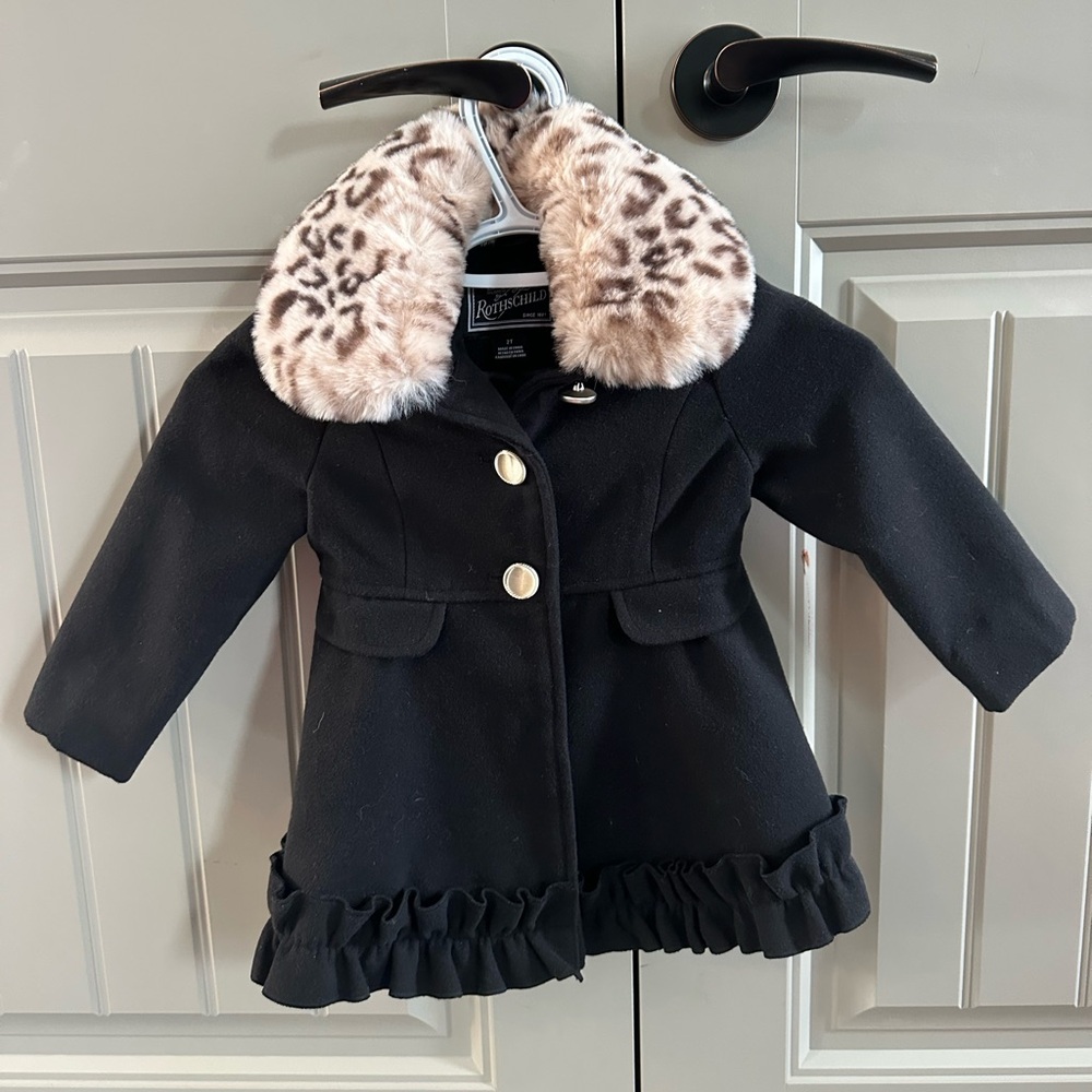 Fall coat dress coat 2T